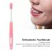 10-Pack U-Shaped Orthodontic Toothbrushes Soft Bristles for Braces & Interdental Cleaning | International Shipping - Buy Online on GoSupps.com
