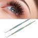 Eyelash Perm Tool - Stainless Steel Lash Lift Rod with Bamboo Handle | Double Head Cosmetic Tool (Colorful - Buy Online on GoSupps.com