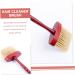 Ipetboom Hair Brush Neck Hair Duster Brush Neck Cleaning Brush Mens Shaving Brush Barber Supplies Neck Duster Hair Cleaner Brush Black Hair Bow Soft Broom Fiber Wool Man - Buy Online on GoSupps.com