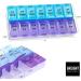 XL Pill Organizer - 7 Day AM PM Weekly Pill Box - Extra Large 9x4.75 for Medicines Vitamins & Supplements - Buy Online on GoSupps.com