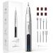 TOUCHBeauty Electric Nail Files 8 in 1 Electric Nail Drill 5 Adjustable Speeds 30000 RPM 8 Drill Bits Professional Electric Manicure & Pedicure Kit for Acrylic Nails Gel DIY Salon Manicure Set Silver