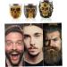 Stainless Steel Shaving Bowl Soap Cup for Foaming | Beard Brush Shaving Mug Skull Design - Buy Online on GoSupps.com