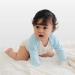 Edenswear Zinc-Infused Mitten Sleeves for Kids with Eczema - 6 Months Blue - Buy Online on GoSupps.com