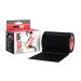 RockTape Highly Water-Resistant Kinesiology Tape 16.4-Foot Continuous Roll H2o Black