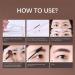 Shop Eyebrow Stamp Stencil Kit | 12 Reusable Stencils & Waterproof Powder - Long-Lasting Natural Brown Shade - Buy Online on GoSupps.com