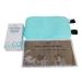 Clay Ice Pack for Injuries with Strap :16 X 9.5 Inches, Refreezable and Microwaveable - Cold and Warm Compress for Pain Relief, Reusable Wrap Therapy for Back Neck Shoulder Knee Ankles Universal-Clay
