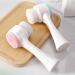 2PCS Double-headed Manual Facial Cleansing Brush Set | Soft Bristle and Silicone Face Cleaning Brush | Deep Pore Cleaning, Exfoliating, Blackhead Removal, Massaging | Blue Pink - Buy Online on GoSupps.com