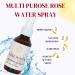 KORAI Facial Rose Water Spray 3.38oz (100 ml) 100% Natural Rose All Skin Types for Face and Body Made Without Dyes or Alcohol Hypoallergenic Vegan Cruelty Free - Buy Online on GoSupps.com
