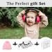 Kiki Babies Baby Noise Canceling Headphones with Travel Bag and Wipes Dispenser | Premium Infant Ear Muffs for Concerts, Outdoors, Airplane | Comfortable Design - Buy Online on GoSupps.com