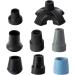 MCAORI Walking Stick Tip Pads End Rubber Caps Walking Cane Replaceable Tip Caps Hiking Stick Protectors Cover for Anti-Skid Tip - Buy Online on GoSupps.com