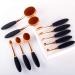 UNIMEIX Oval Ink Blending Brush - Rose Gold Crafting Tool for Card Making, Scrapbooking, Stamping - Buy Online on GoSupps.com