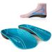 3/4 Orthotic Insoles Shoe Inserts for Plantar Fasciitis Relief High Arch Support Inserts for Flat Feet Over-Pronation and Heel Pain (Medium(Men's 6.5-8.5 / Women's 7.5-9.5))
