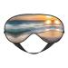 Sunset Over The Waves Eye mask Soft Elastic and Adjustable Nighttime Comfort Sleeping mask Suitable for Both Men and Women