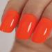 Neon Orange Red Gel Polish 15ml UV/LED Soak Off Bright Orange Red Gel Nail Polish for Manicure Salon or DIY Nail Art at Home Summer Color Gel - GP0084