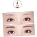 POPETPOP 2pcs Black Eyebrow Pencil Eyebrow Brush Pen Long Lasting Eyebrow Pencils Eyeliner Miss Girl Hardcore 1 count (Pack of 1) Brown - Buy Online on GoSupps.com