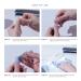 Semi Cured Gel Nail Strips | Glossy Pink Toe Nail Stickers | 32pcs UV Gel Nail Wraps for Salon Quality Pedicures at Home - Buy Online on GoSupps.com
