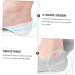 FRCOLOR Heel Cover Set - White Formal Wear Protection Pad for Men | 9.4x6.2x3cm - International Shipping - Buy Online on GoSupps.com