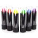 Ruha Apparel Glow in Dark 6 Color Hot Pink Blue Yellow Neon UV Blacklight Lipgloss Lipstick/Night Stage Clubbing Costum & Carrying Bag