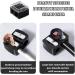 4 PCs Cosmetic Pencil Sharpener Set | Spitzer Makeup Sharpener for Eyebrow Lipliner & Eyeliner | Black Beauty Tools for Precision - Buy Online on GoSupps.com