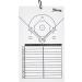 Murray Sporting Goods Dry Erase Baseball Coaches Clipboard - White | Coach Lineup Board for Baseball & Softball | Ideal Coaches Gift - Buy Online on GoSupps.com