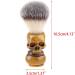 UNFAIRZQ Badger Hair Skull Shaving Brush | Handmade Wooden Handle | Perfect Gift for Men | International Shipping Available - Buy Online on GoSupps.com