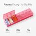 Extra Large 7 Day Pill Box Organiser Weekly Vitamin Case Box Large Capacity Compartments BPA-Free Medication Organiser Daily Pill Case to Hold Vitamins Cod Liver Oil and Medication-Red - Buy Online on GoSupps.com