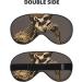 SSIMOO Skeleton Sleep Mask - Adjustable Breathable & Fashionable Eye Mask for Comfortable Sleep | International Shipping - Buy Online on GoSupps.com