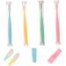 Minkissy 8 STK Wangan Hair Toothbrush Set - Soft Travel Toothbrushes for Kids | Deep Cleaning Oral Care & Gum Health (2 Colors) - Buy Online on GoSupps.com