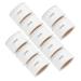 NOLITOY 50pcs Professional Eyebrow Mapper Measuring Eyebrow Line Eyebrow Trimming Sticker
