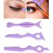 Stencil Silicone Eyebrow Shaping Stencils Angled Eye Makeup Tool Reusable for Beginners Precise and Beautiful Application - Buy Online on GoSupps.com