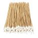 100pcs Wooden Handle Cotton Swabs Cotton Buds Cotton Swabs for Cleaning Makeup Polishing Jewelry Craft
