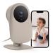 Nooie baby monitor baby monitor with camera WiFi baby camera with app and cell phone connection 1080p night vision movement and cry detection alexa compatible movement noise recognition