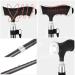 Elderly Cane Old Man's Four-Legged Cane Multifunctional Crutches Lighted Cane Multi-Legged Interchangeable Crutches Retractable Walking Stick Aluminum Crutches Elderly Walker It's so Kind of You Black - Buy Online on GoSupps.com