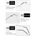 Koosufa Titan Borderless Reading Glasses | Blue Light Filter | Ultra-Light Frameless | Anti-Fatigue | Strengths 0.0 to 4.0 | Unisex Workplace Glasses - Buy Online on GoSupps.com