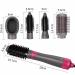 5-in-1 Hair Dryer Brush Air Styler - High-Speed Negative Ionic Technology for Fast Drying Curling Smoothing & Styling - Detachable Brush Head - Buy Online on GoSupps.com