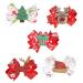Minkissy 5pcs Christmas Hair Clips - Sequin Santa Hat & Moose Barrettes | Perfect Holiday Hair Accessories & Gifts - Buy Online on GoSupps.com