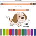 Yorgewd 12 Pack Adjustable Puppy Neck Bands - Safety ID Bands for Small Dogs & Cats (Multicolor 21.5-33cm) - International Shipping Available - Buy Online on GoSupps.com
