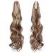 Silk-co Long Wavy Curly Claw on Ponytail Extensions Synthetic Clip in Hairpiece Pony Tail Extension 24 inch Light Brown&Blond Heat-Resisting 24inch (Pack of 1) Light Brown/Blond - Buy Online on GoSupps.com