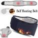 Adjustable Self-Heated Magnetic Field Therapy Back Massage Band - Health-Fitting Lumbar Support Belt for Waist & Abdominal (Black M) - International Shipping Available - Buy Online on GoSupps.com