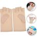 Ipetboom 1 Pair Nail Gloves Miss Touch Screen Accessories Spandex 17x8.5cm Beige - Buy Online on GoSupps.com