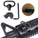 Dophee QD Quick Detach Swivel - Quick Release Eyelet Sling Base for 20mm Weaver Rails | International Shipping Available - Buy Online on GoSupps.com