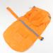 OCSOSO Waterproof Dog Jacket with Hood | Reflective Raincoat for Medium Dogs | Perfect Fit for Dog Harnesses - Orange - Buy Online on GoSupps.com