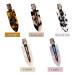 Magicsky 10PCS No Bend Hair Clips - Acrylic Resin Flat Clips for Styling, No Crease Curl Pins, Leopard White Black - Hairstyle Accessories for Women and Girls - Buy Online on GoSupps.com