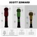 Scott Edward Golf Headcovers Set - Fits Driver, Fairway Wood, and Hybrid - Colorful Traffic Light Design - Buy Online on GoSupps.com
