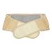 Men Women Back Brace Breathable Waist Lumbar Lower Back Support Belt Waist Compression with Adjustable Strap for Sciatica Herniated Disc Scoliosis Back Pain Relief Heavy lifting Removable Lumbar Pad (B-Khaki for Waist girth 28.8-34 inches)