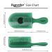 NuWay 4HAIR Traveler Patented Travel Brush (Dark Green) - Perfect for U.S. and International Trips - Buy Online on GoSupps.com