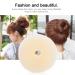 3 Piece Ring Style Donut Bun Maker Set - Large, Medium, Small (White) | Women Chignon Doughnut Shaper Hair Bun Maker - Buy Online on GoSupps.com