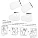 FRCOLOR Paraffin Wax Foot Bags Pairs Hand and Foot mask SPA Boots Liner for Hands Remover Paraffin spa exfoliating Tools Bath Bag Thicken White Knitted Wax Hand Gloves - Buy Online on GoSupps.com