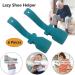 Feeke 6 Pack Lazy Shoe Helper - Portable Shoe Lifting Aid for Seniors, Elderly, and Disabled - Sock Slider with Handles - As Seen on TV - Green - Buy Online on GoSupps.com