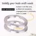 5mm Silver Aluminum Nose Wire for Masks & Jewelry Making - 18Gauge 6.5ft/Roll x 2 Rolls - Buy Online on GoSupps.com